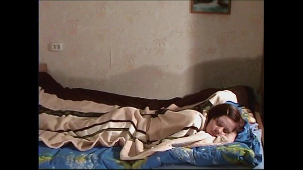 Lovely Russian teen with huge tits homemade sex
