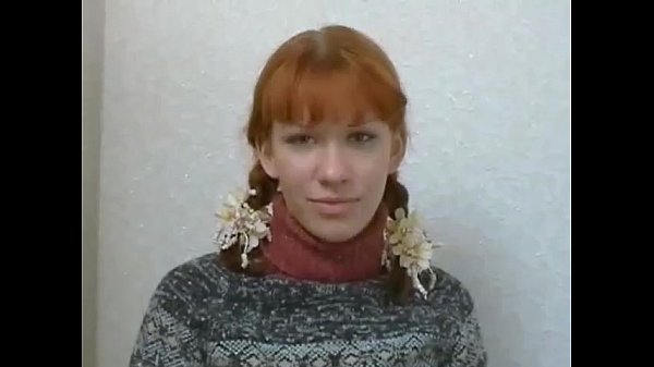 Russian Sexy Redhead Teen Anal Casting