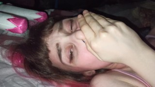 MOM WAS IN THE NEXT ROOM WHILE THE GUY FUCKED ME IN ANAL
