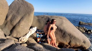 SinsLife – Epic Public Vacation Beach Sex
